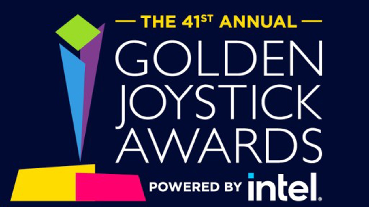 The Golden Joysticks logo.